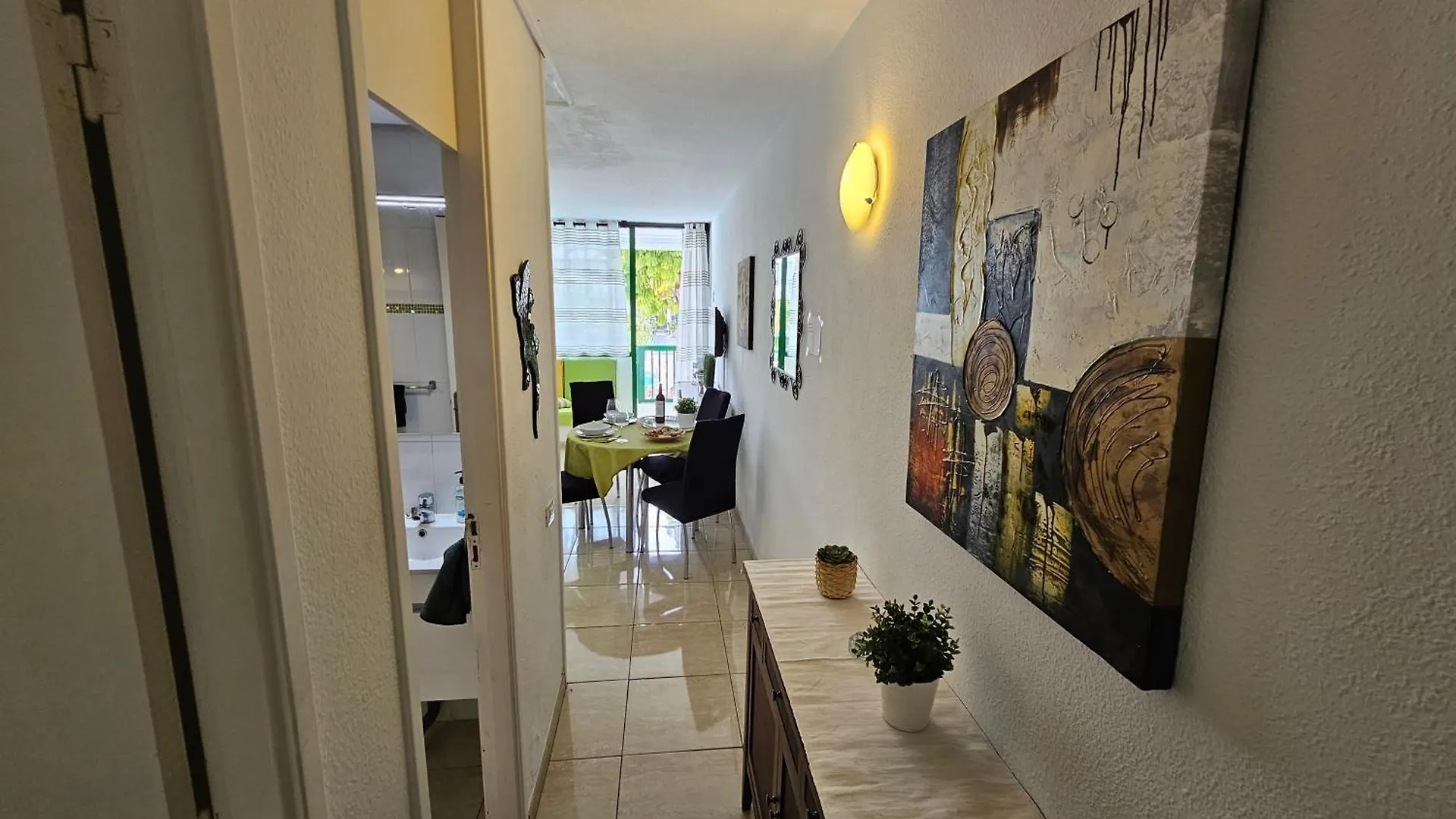 Schoenes Appartement Casa Palmera 3 Mit Balkon Playa de las Américas